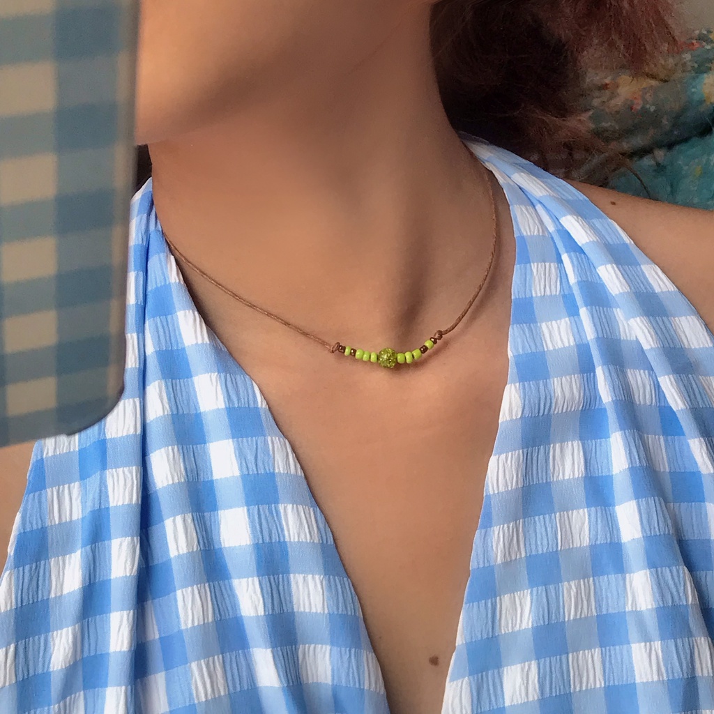 Dây chuyền ALL ABOUT GREEN  | HANDMADE | VALE.SOMETHINGBOHO