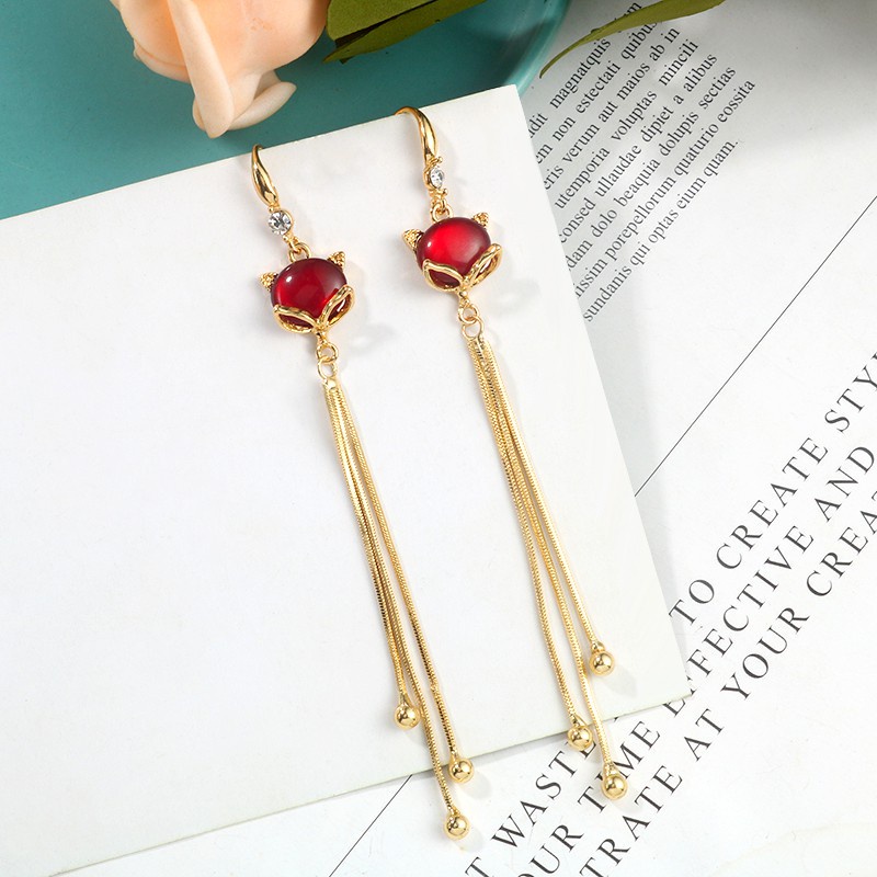 Khuyên Tai Dáng Dài Thời Trang Thanh Lịch