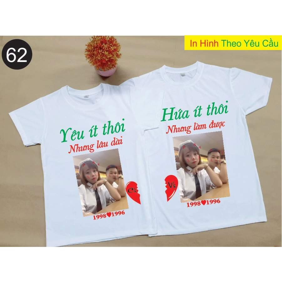 In áo theo yêu cầu, in mọi thứ lên áo chỉ với 100k