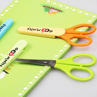 [HOT] Kéo học sinh, cắt thủ công có vỏ bảo vệ SunWood 91168
