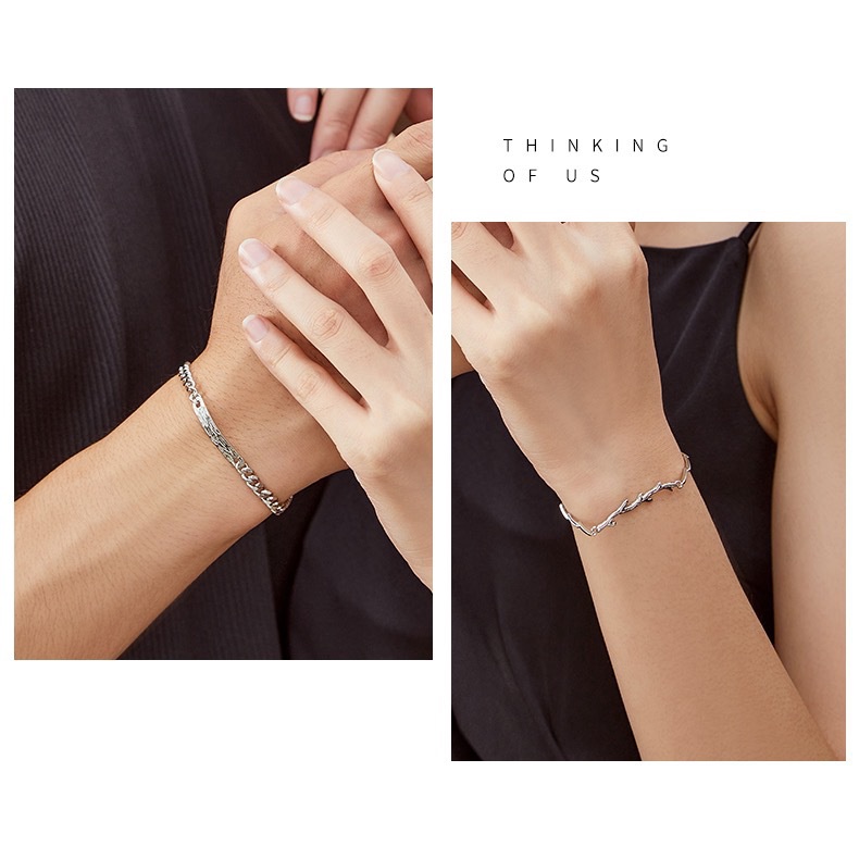 Vòng Tay Đôi Mạ Vàng 18K Sang Trọng