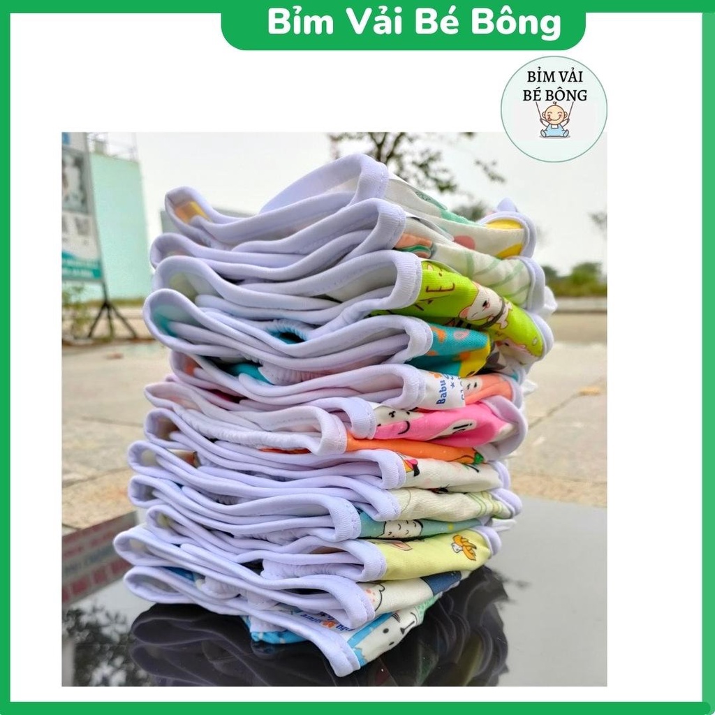 Combo 5 Vỏ Bỉm Vải, Tã Vải Babu Nature Size M,L (Chưa Kèm Lót)