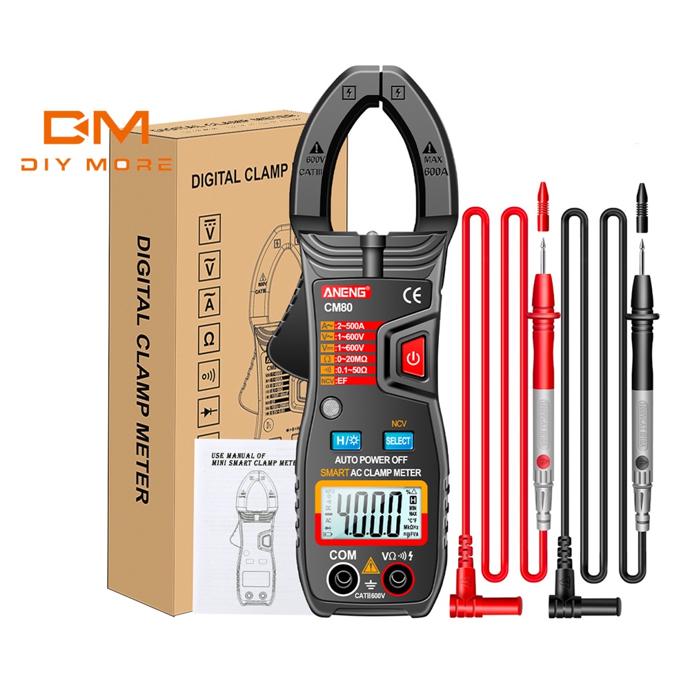DIYMORE ANENG CM80 CM81 Đồng hồ vạn năng ampe kế kỹ thuật số