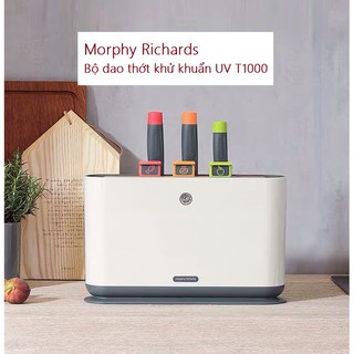 Bộ dao thớt khử khuẩn UV Morphy Richards Mr100