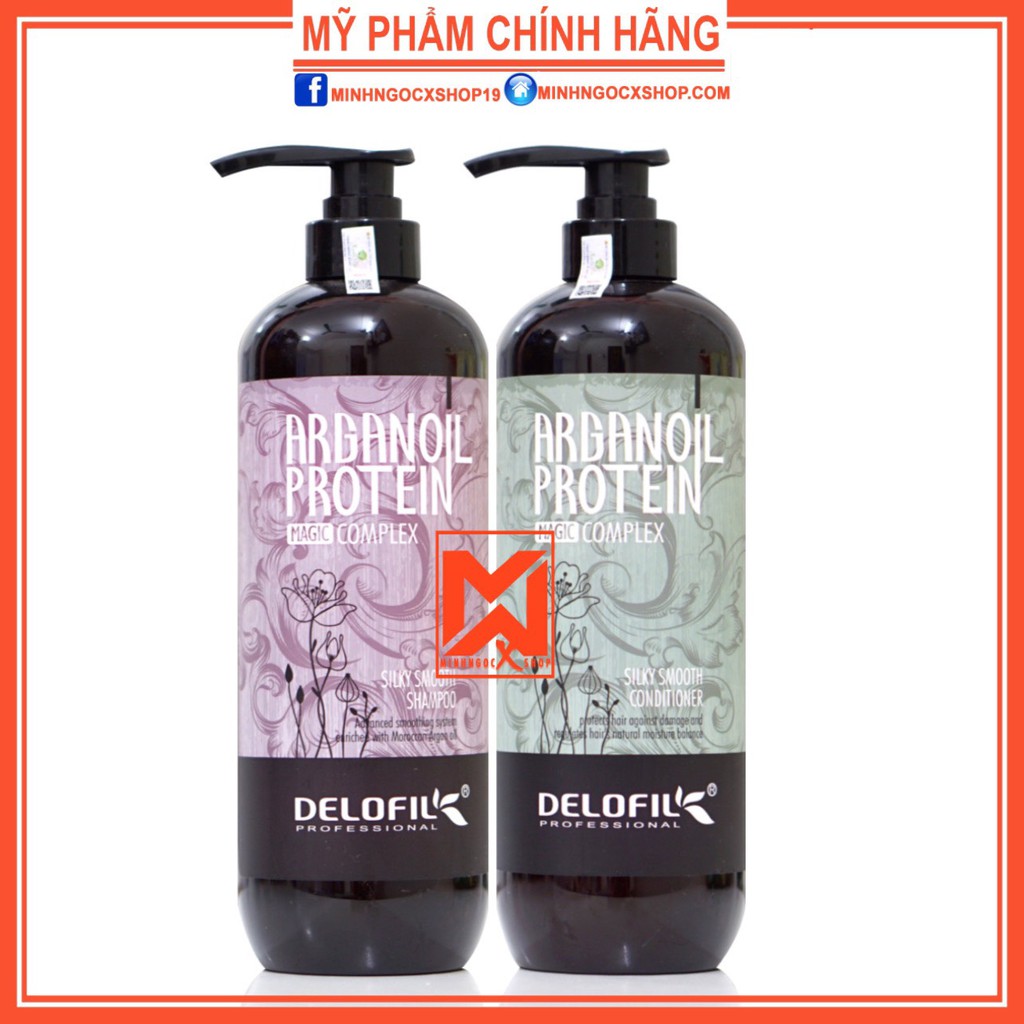 DELOFIL DẦU GỘI XẢ MỀM MƯỢT CHỐNG GÀU DELOFIL 800ML CHÍNH HÃNG