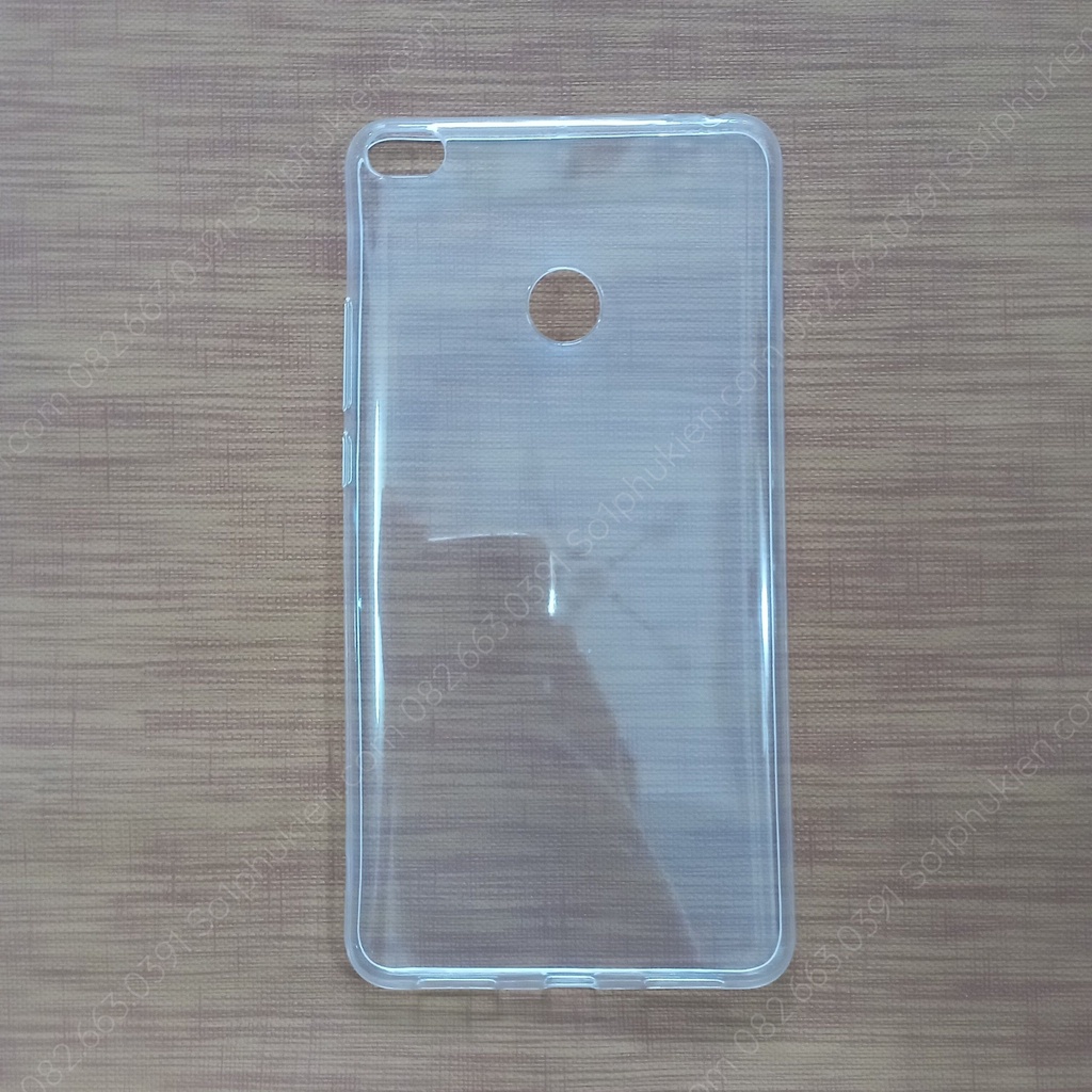 Ốp lưng Xiaomi mi max 2 dẻo trong suốt bền đẹp