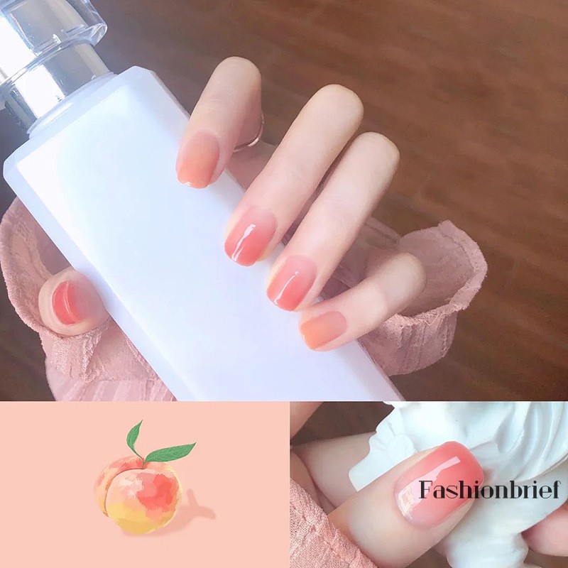 Set 24 móng tay giả sơn màu thời trang cho nữ