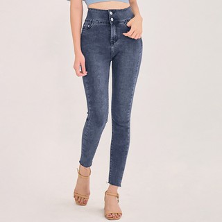 Quần jeans tôn dáng cho vóc dáng vừa nữ Air Space 2040123009