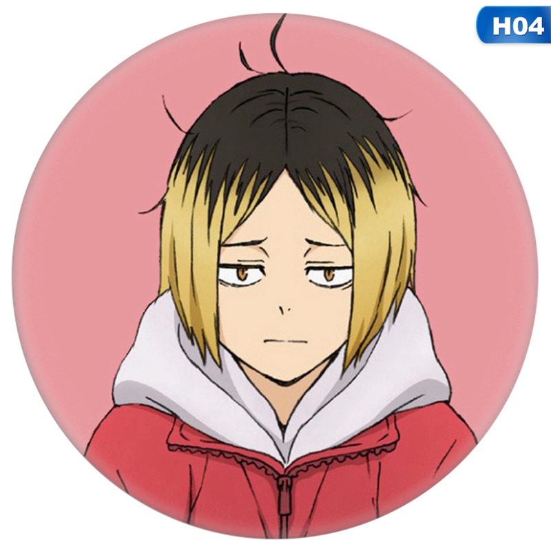 Huy hiệu cài áo in hình nhân vật Haikyuu!! Shoyo Hinata Brh5871 độc đáo