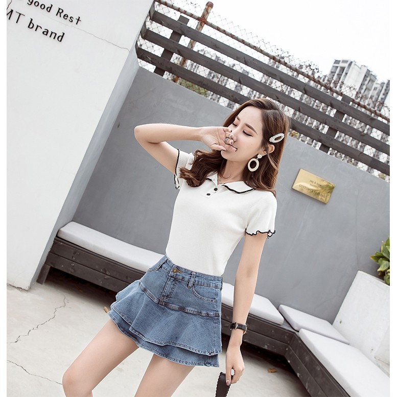 FREESHIP ĐƠN 99K_ Váy jeans ngắn giả váy cá tính cho nữ | BigBuy360 - bigbuy360.vn
