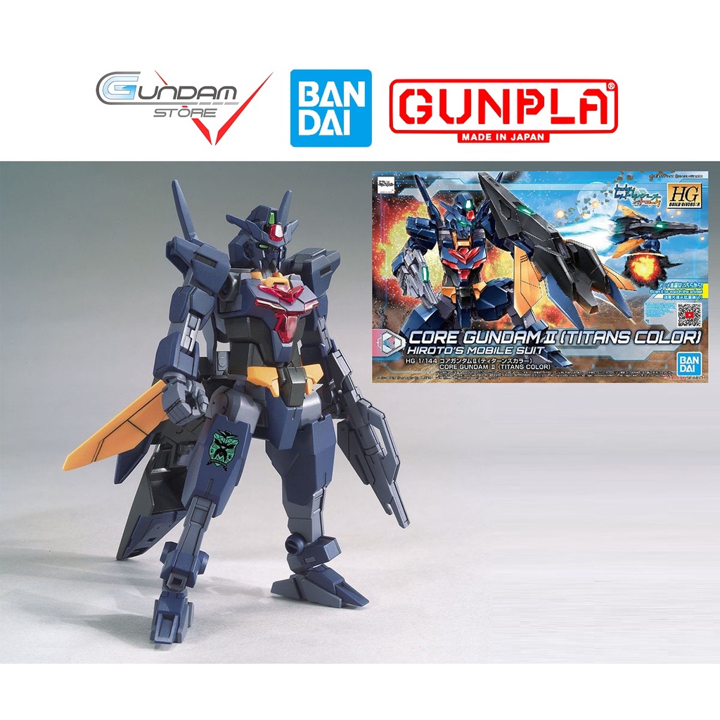 Mô Hình Gundam HG Core 2 Titans Color Bandai 1/144 Hgbd Build Divers Re: Rise Đồ Chơi Lắp Ráp Anime Nhật