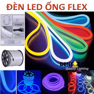Đèn Trang Trí Dây LED NEON V1, 220V. Màu Trắng, Vàng, Đỏ, Xanh Dương, Xanh Lá, Tím Hồng. [ 1 Mét Chưa Gồm Nguồn ]