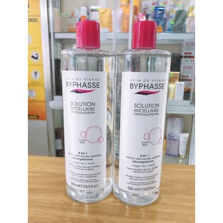 NƯỚC TẨY TRANG BYPHASSE SOLUTION Micellaire Face 500ml HÀNG CHUẨN AUTH