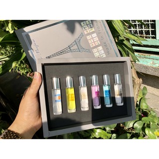 Set 6 chai nước hoa Pháp dạng lăn
