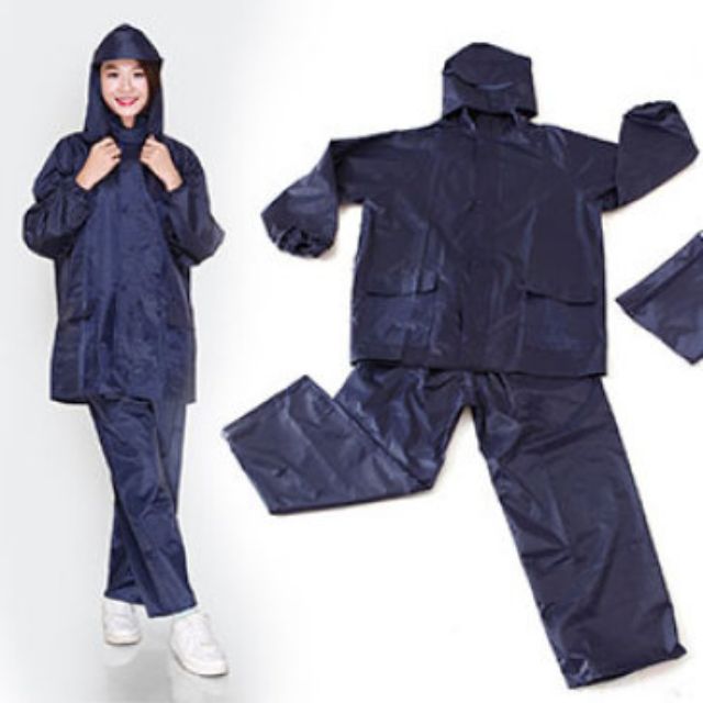 ÁO MƯA BỘ VẢI DÙ CAO CẤP KARA HOUSE CÓ BIG SIZE