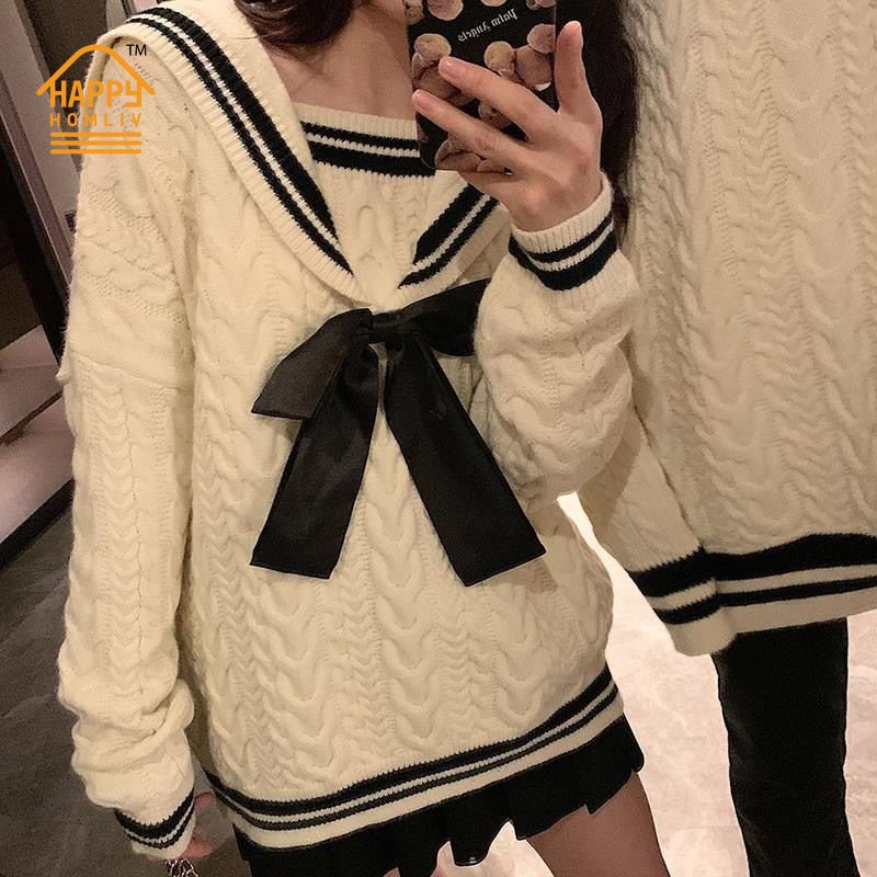 Áo Sweater Phong Cách Nhật Bản Cho Cặp Đôi