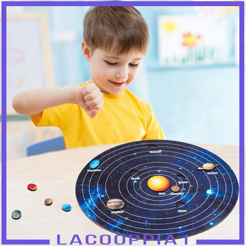 Hệ Thống Năng Lượng Mặt Trời Lacooppia1] Tám Hành Tinh Đồ Chơi Nhận Thức Cho Trẻ Mới Biết Đi