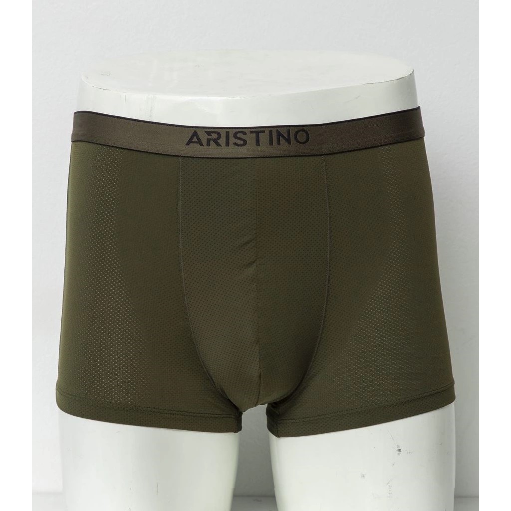 Quần lót nam boxer Aristino ABX060 sịp đùi quần xì chất lưới mềm mại thông hơi thoáng mát cao cấp chính hãng