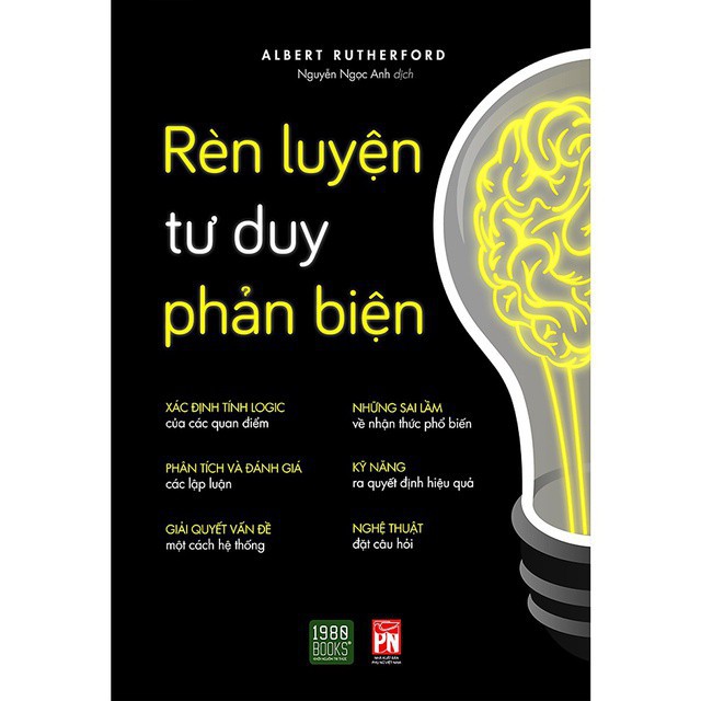 Mã LT50 giảm 50k đơn 250k Sách - Rèn luyện tư duy phản biện