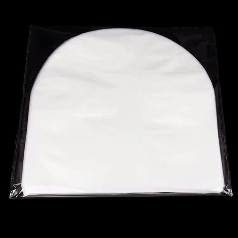 Set 50 Túi Bọc Bảo Vệ Đĩa Than 12 &quot;Trong Suốt Chống Tĩnh Điện Tiện Dụng