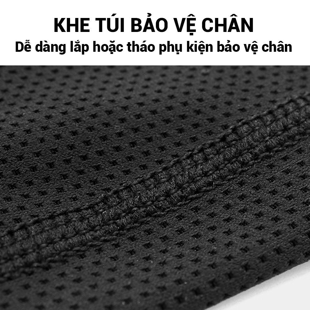 Tất đá bóng bảo vệ ống đồng và bó bắp chân Aolikes AL7968 (1 chiếc) - Bó bắp chân có túi nhét rote bảo vệ chân