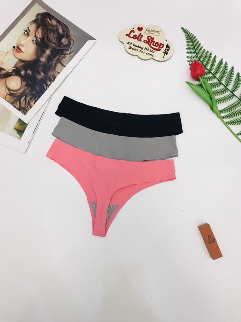 [Mã WA1606 giảm 15% đơn 99k] <TẶNG LỌT KHE REN >Combo 3 quần lọt khe đúc su cao cấp - quần lót lọt khe đúc su | BigBuy360 - bigbuy360.vn