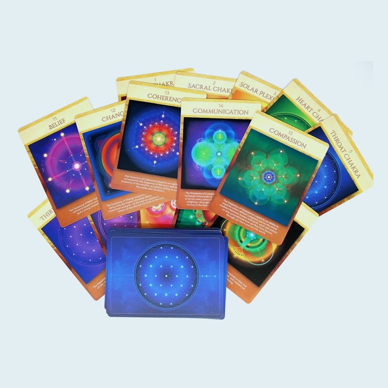 Sacred Geometry Activations Oraclebook and Deck Card Game