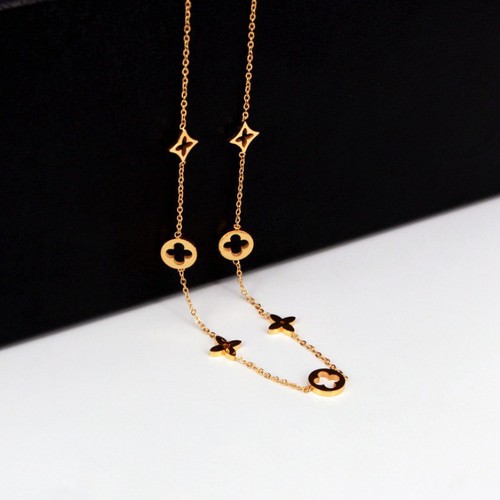 Dây Chuyền Hoa Văn Titan Ko Rỉ TT 3226