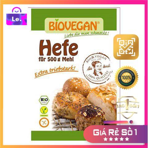 [BÌNH ỔN GIÁ] [Bình ổn giá] Men nở hữu cơ Biovegan gói 7g dùng cho 500g bột mì