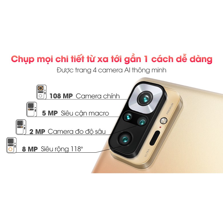 Điện thoại Xiaomi Redmi Note 10 Pro - Hàng Chính Hãng Phân Phối Của Digiworld Mới 100% ! | BigBuy360 - bigbuy360.vn