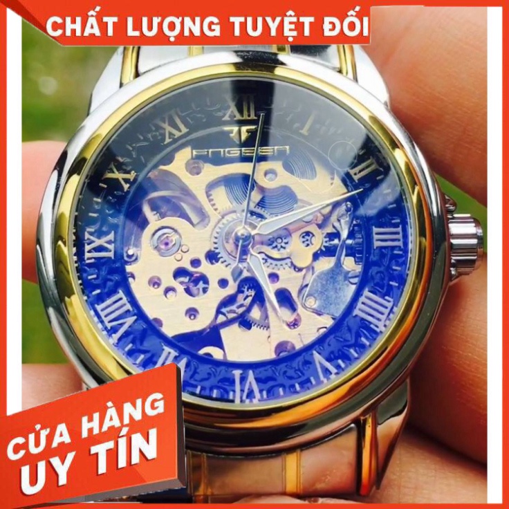 ĐỒNG HỒ CƠ NAM AUTOMATIC FNGEEN F99 DÂY KIM LOẠI CAO CẤP - Hàng nhập khẩu