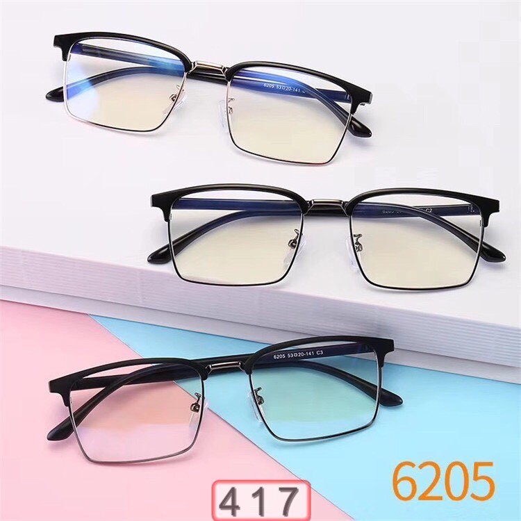 Gọng kính cận nam nữ DOCO MART 6205 mắt vuông viền kim loại cao cấp không gỉ | BigBuy360 - bigbuy360.vn