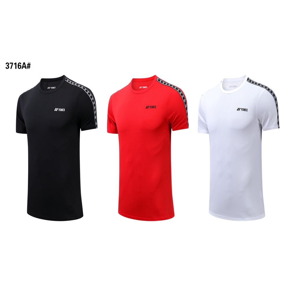 Hàng Mới Về Mới Áo Thun Thể Thao Cầu Lông YONEX Nhanh Khô Cho Nam Nữ 2021