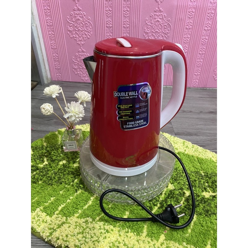 ẤM ĐUN SIÊU TỐC 2 LỚP Hàng Thái 2,3L