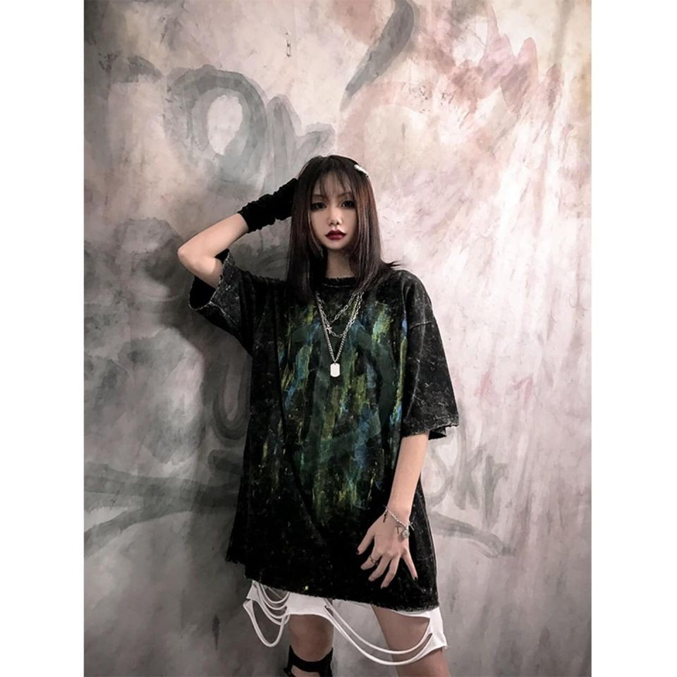 Áo thun nam nữ oversize chữ D mẫu cực truất'ss