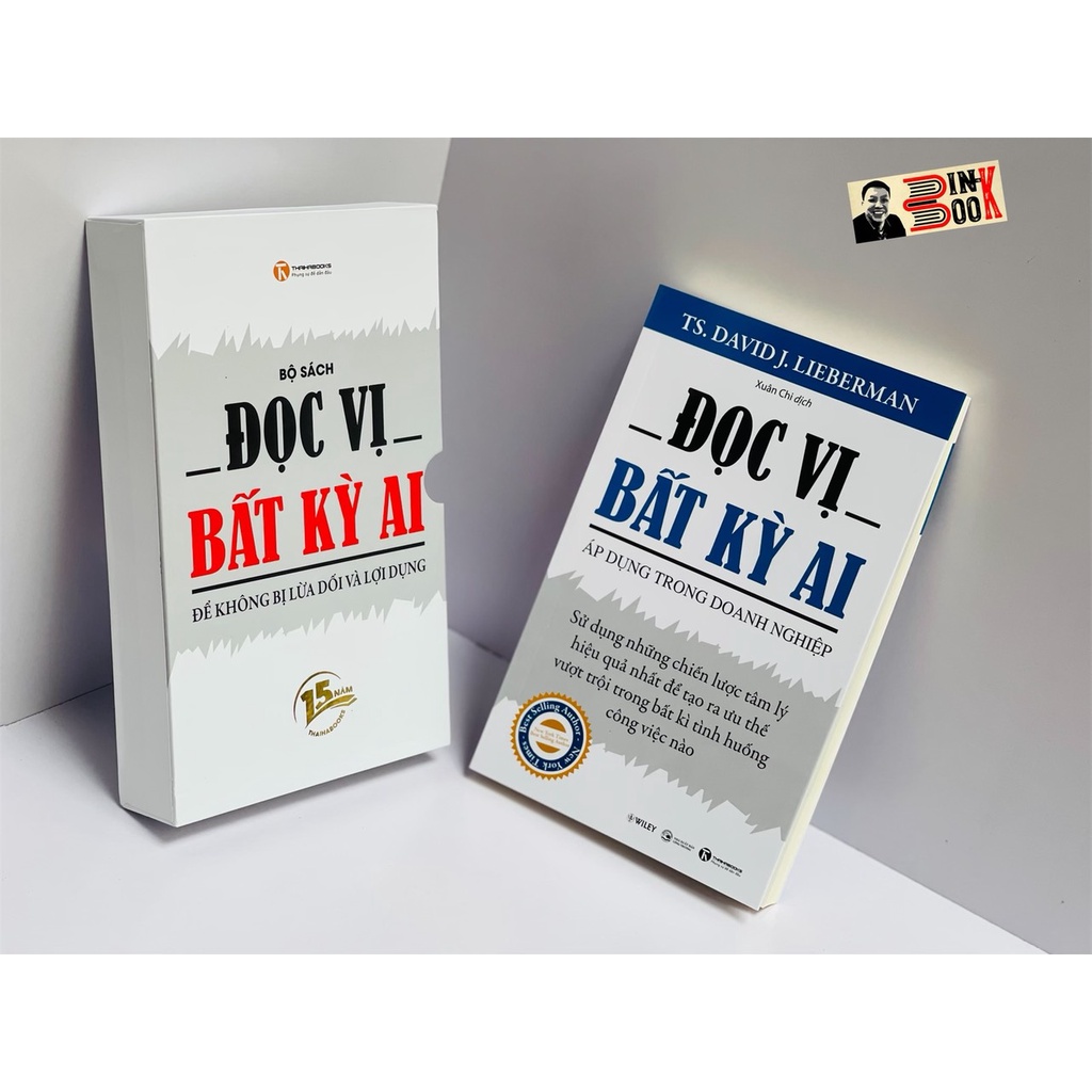 Sách - [15 năm Thaihabooks] boxset 2 cuốn Đọc Vị Bất Kỳ Ai – để không bị ai lừa dối và lợi dụng – Bình Book