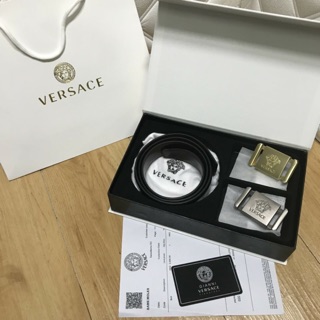 Set thắt lưng Versace