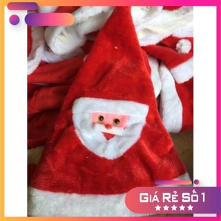 Mũ ông già noel hàng nhung đẹp