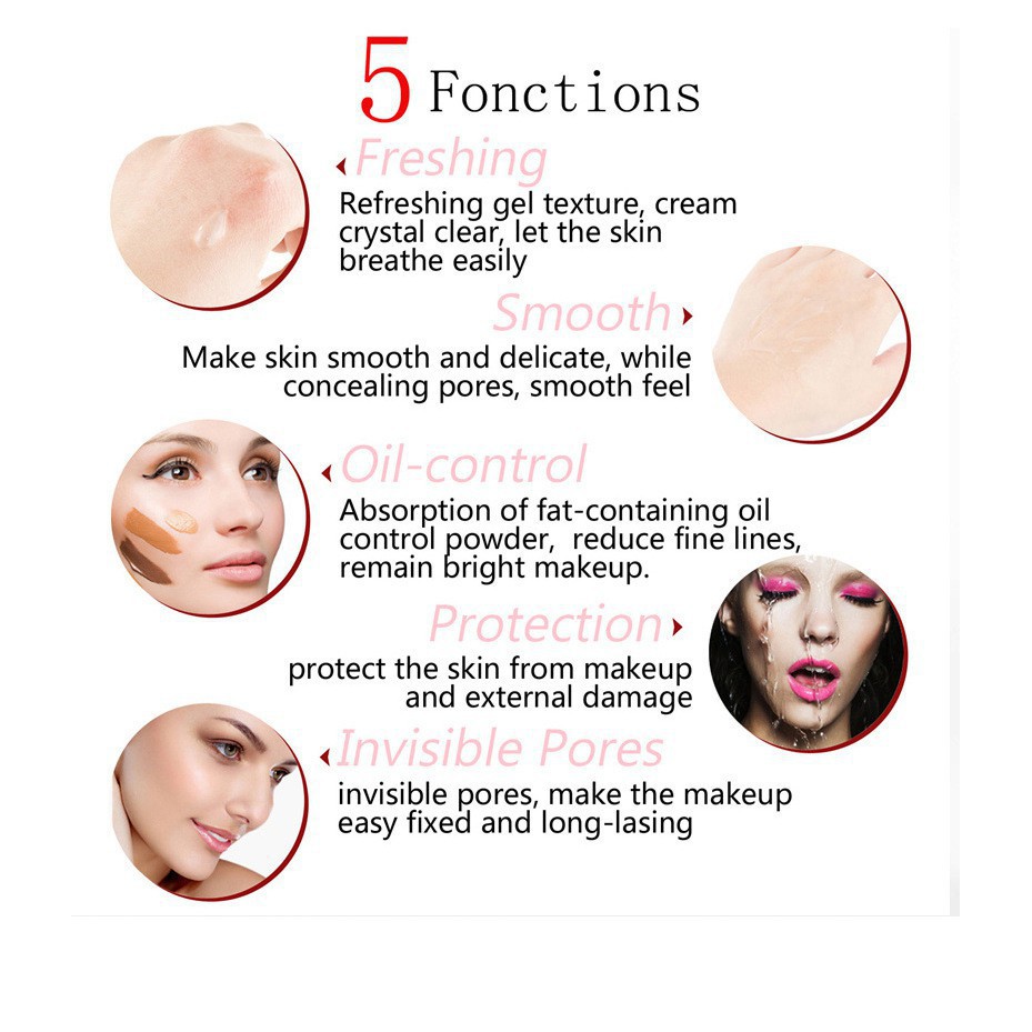 [Hàng mới về] Kem lót SACE LADY làm mờ lỗ chân lông hiệu quả | BigBuy360 - bigbuy360.vn