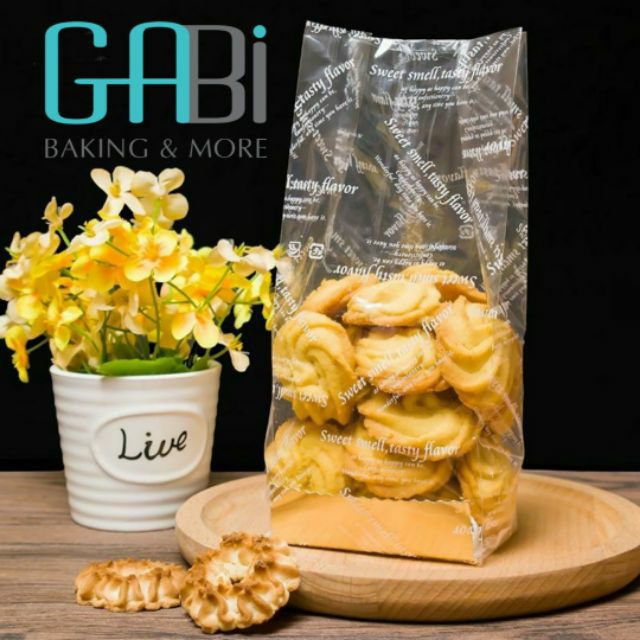 50-100 túi đựng bánh quy trong Tasty Flavor