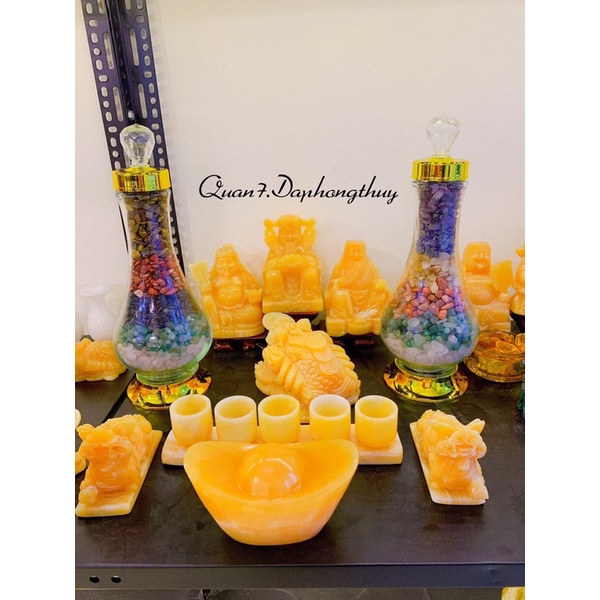 Vụn Đá Bình Hồ Lô Phong Thuỷ Nặng 4kg