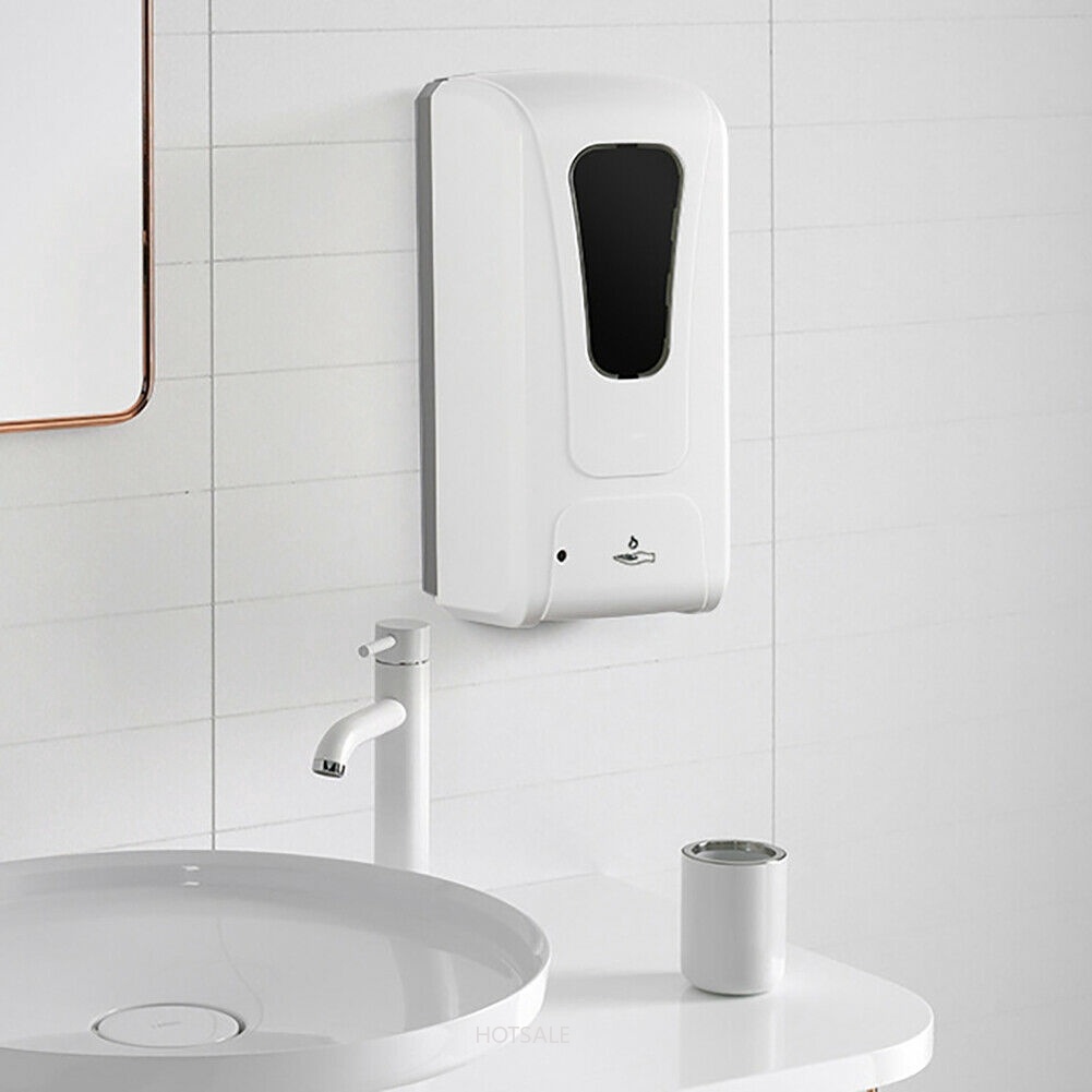 Máy đựng xà phòng rửa tay tự động không cần khoan tiện dụng