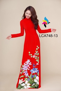 Vải áo dài nguyên bộ SIÊU LỤA
