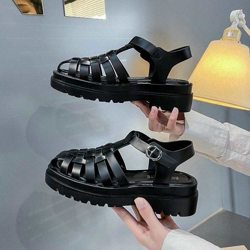 [MỚI]GIÀY SANDAL RỌ ĐẾ BÁNH MÌ 5 PHÂN CAO CẤP