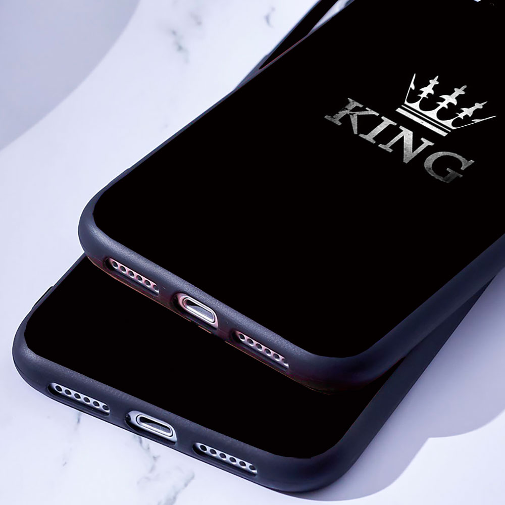 Ốp Điện Thoại Mềm Samsung Galaxy A10 A20 A30 A50 A10S A20S A30S A50S Queen King