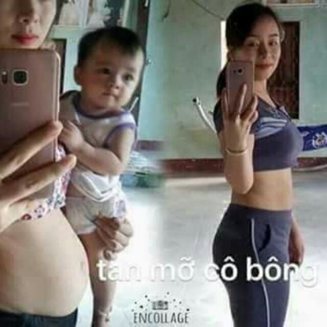 Kem tan mỡ cô bông