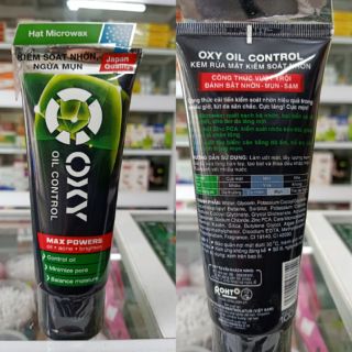 Sữa rửa mặt Oxy tuýp 100g