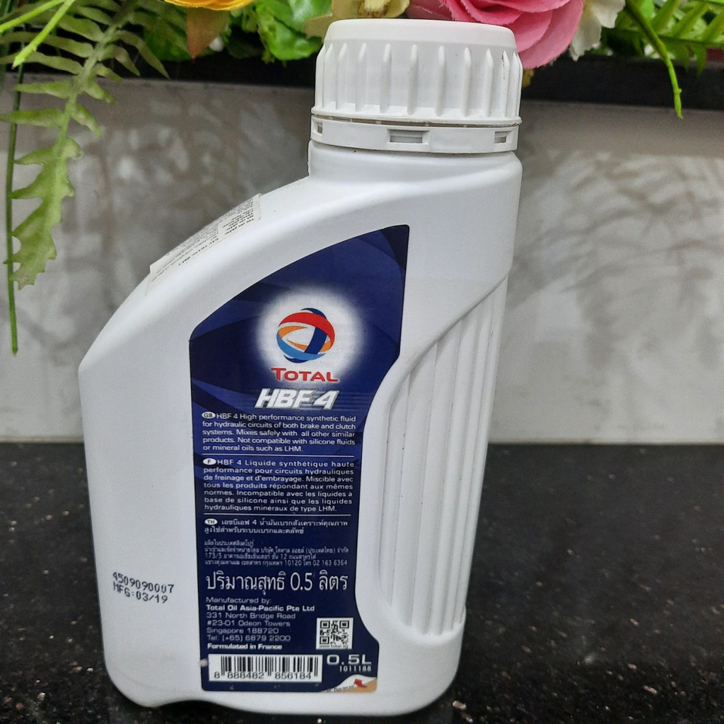 Dầu thắng DOT 4 0,5L Total HBF4