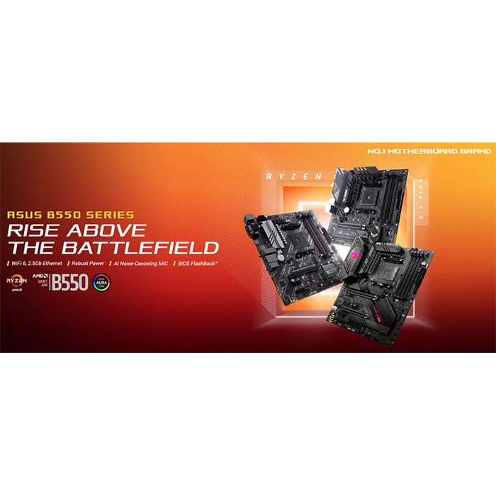 Mainboard AM4 B550 (Asus - Tuf - ROG)