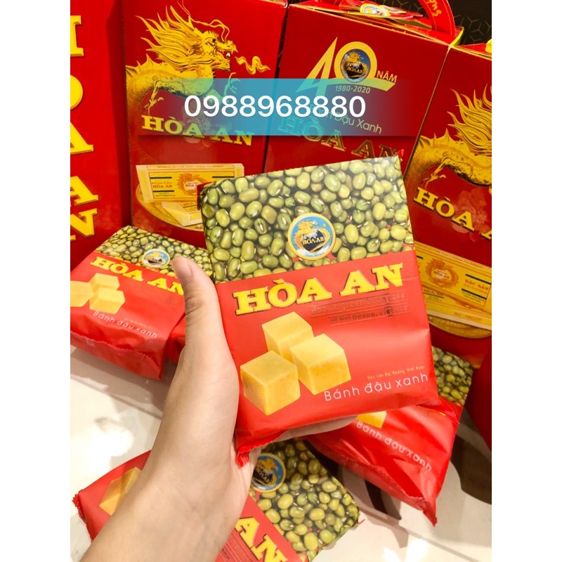 Bánh Đậu Xanh Hoà An Hộp 1kg | BigBuy360 - bigbuy360.vn